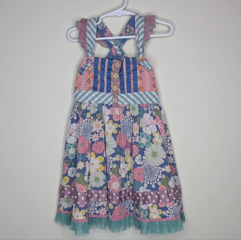Matilda Jane Once Upon a Time Loveliest Garden Knot Dress 4